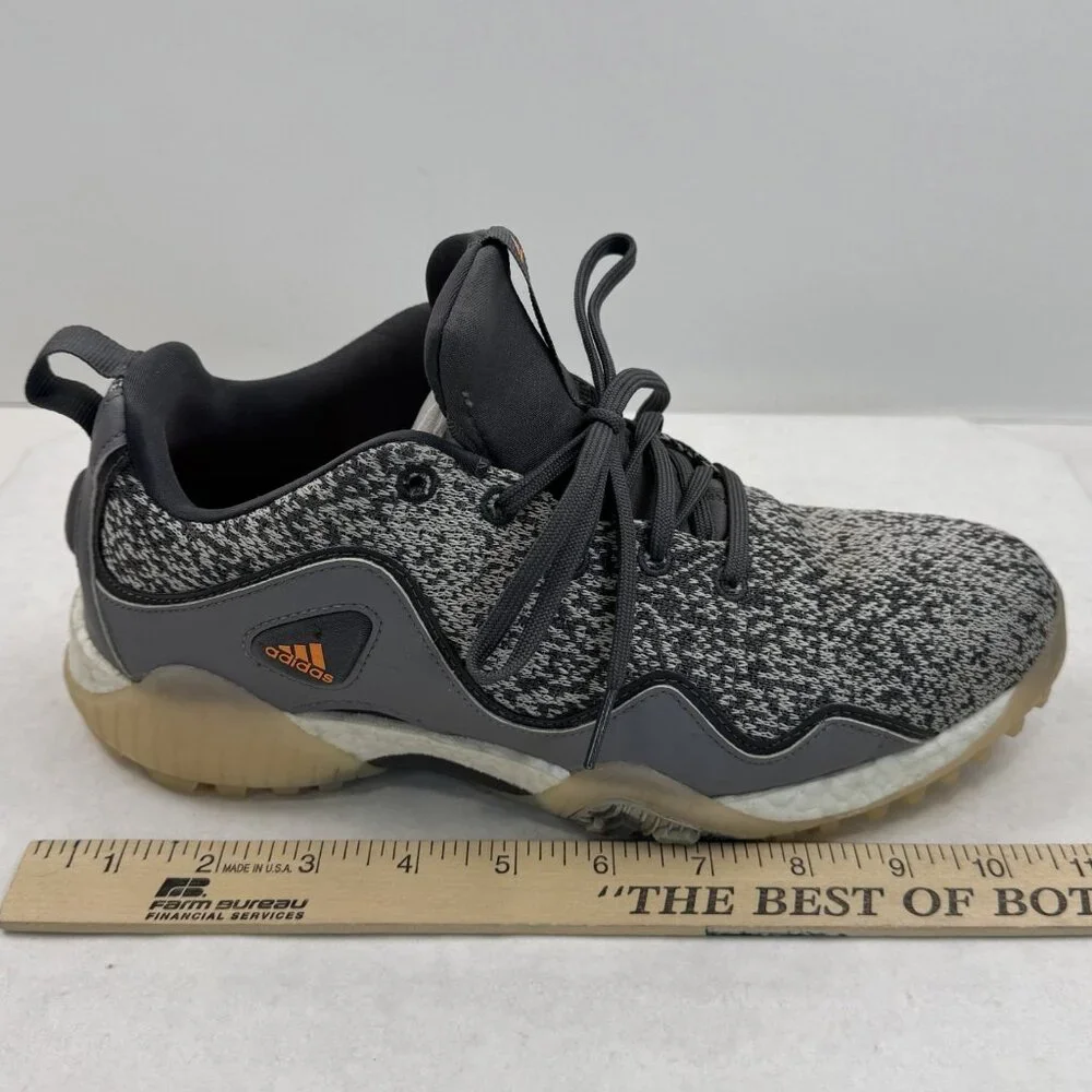 Adidas Mens Size 8 Gray Codechaos 21 Golf Shoes Primeblue Spikeless Lace Up - Picture 13 of 13